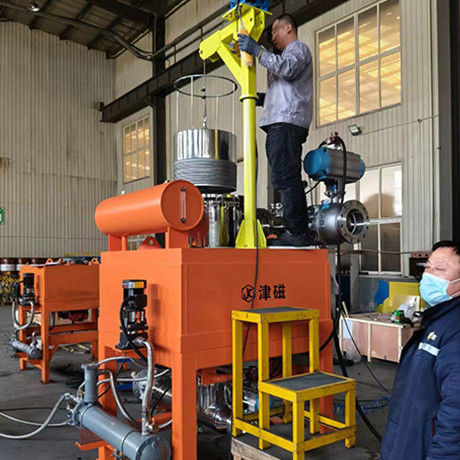 水冷電磁スラム 自動磁気鉄除去機 金属鉱石と非金属鉱石の粗末化