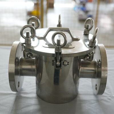 PLC自動制御と設定可能な清掃頻度を備えた、密閉型排出エリア付き空気圧式自己清掃引き出し型鉄除去装置